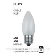 HL429 40W E27 лампа накаливания фото