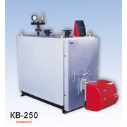 Котел водонагревательный КВ-250 трехходовой жаротрубный для газоподобного и жидкого топлива фото