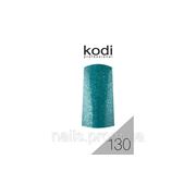Гель-лак Kodi 12 ml №130 (бирюзовый с блестками) фото