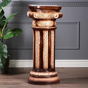 Колонна "Астория", бежево-коричневая, керамика, 84 см
