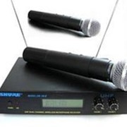 Микрофон, Радиомикрофон SHURE SM58. Вокальный радиомикрофон. Радиомикрофоны Шур