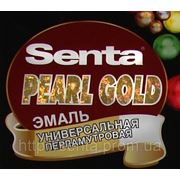 Декоративная перламутровая акриловая эмаль Senta Pearl Gold