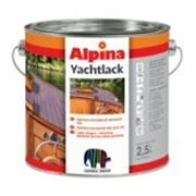 Яхтный лак ALPINA YACHTLACK (Германия) 2.5 л фото