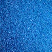Цветной песок синий фото