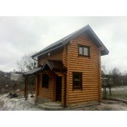 Оцилиндровка бревен строительство в сруб фото