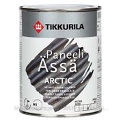 Лак для деревянных панелей перламутровый Панели Ясся Арктик Paneeli Assa Arctic, 2.7л фото