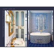 Дизайн интерьера ванной комнаты санузла душевой фотография