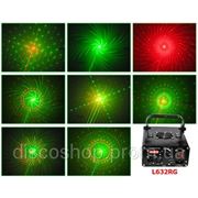 Лазер гобо L632-RG 150mW фотография