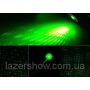 Лазерная указка зеленая c насадкой звездное небо 500mv фото