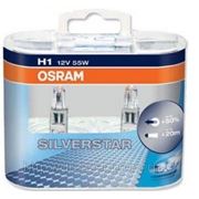 Комплект ламп Osram Silverstar OS 64150 SVS DUOBOX цоколь H1