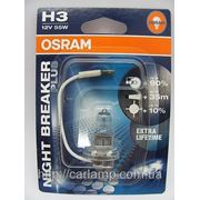 Лампы Автолампы Osram H3 Night Breaker Plus