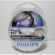 Philips Blue Vision ultra H7 2шт. в комплекте фото
