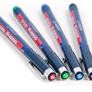 Капиллярная ручка-фломастер для черчения, круглый наконечник, 0,1 мм Синий фото
