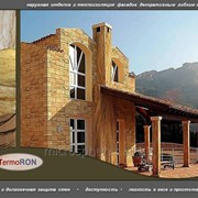 Гибкий камень - фасадные системы для облицовки и теплоизоляции фасада фото