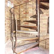 Кованая лестница арт.Ls.7 /2300грн. + перила 1600грн. фотография