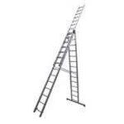 Многофункциональная 3-х секционная лестница алюминиевая 8,87 м (3х13)