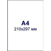 Листовки ф. А4, печать (4+0), бумага мел.115гр./м2., 100 шт. фото