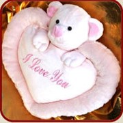 Подушка любимой, любимому ’I love you’, на день святого Валентина, ко дню 8 марта фотография