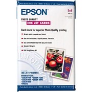 Бумага epson Photo Quality Ink Jet Card 5x8 фотография