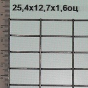 Сварная сетка оцинкованная 25,4*12,7*1,6 мм (цинка до 50 г/м2) фотография