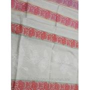 Ткань льняная полотенечная «Маков цвет» фото