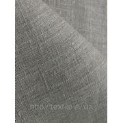 Ткань льняная скатертная серая арт.06с451 фото