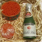 Подарочный набор мыла "Шампанское, икра, апельсинчик"
