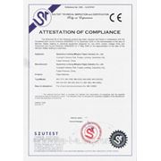 Сертификат СЕ - сертификация в Европе фото