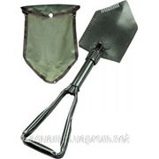 Лопата саперная Olive Drab Deluxe Tri-Fold Shovel With Cover фото