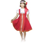 Русский народный костюм для девочки. фото