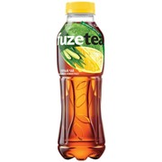 Чай холодный черный FUZE TEA (Фьюзти), лимон - лемонграсс, 0,5 л, пластиковая бутылка, 1888001 фото