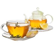 Доставка горячих напитков - Чай с апельсином и розмарином фотография