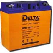 Delta DTM 1217 12V 17Ah Аккумулятор свинцово-кислотный,герметичный