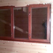 Окна с деревянными рамами остекленные под заказ