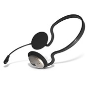 V-512 Global наушники накладные проводные, Mic., затылочная дужка, Серебристо-чёрный фото