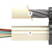 Подвесной волоконно-оптический кабель ДПОм, ДПОд, ТПОм, ТПОд
