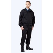 Костюм “Охрана“ черный (куртка и брюки) фото