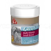 Комплекс витаминов и минералов для собак мелких пород 8in1 Excel Multi Vitamin Small Breed 70 шт