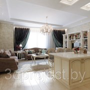 Дизайн гостиной в Минске http://3dproject.by фото