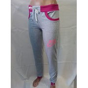 Женские спортивные штаны трикотаж код 1137 фото