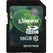 Карта памяти Kingston 16 GB SDHC Class 10 SD10V/16GB