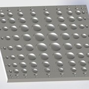 Гипсовая 3D панель для стен ( 002 ) 500 х 500 х 25 фото