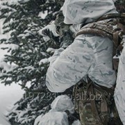 Маскировочный костюм, маскхалат белый - Multicam Alpine