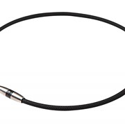 Phiten RAKUWA magnetic titanium necklace Магнитное ожерелье, цвет черный фото