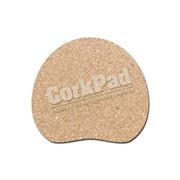 Компьютерный коврик из натуральной пробки drop 195х175 мм CorkPad®. фото