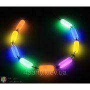Ожерелье клубное светящееся Glow фотография