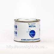 Флуресцентная краска для металла AcmeLight Fluor Metal 0.5л желтый фото