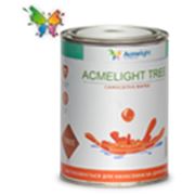 Светящаяся краска для дерева, фанеры, ДСП, ДВП - AcmeLight Tree 1л желтый фото