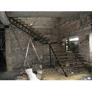 Лестница металлическая фото