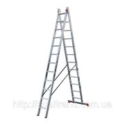 Алюминиевая лестница Dubilo KRAUSE 2x9 ступеней фотография